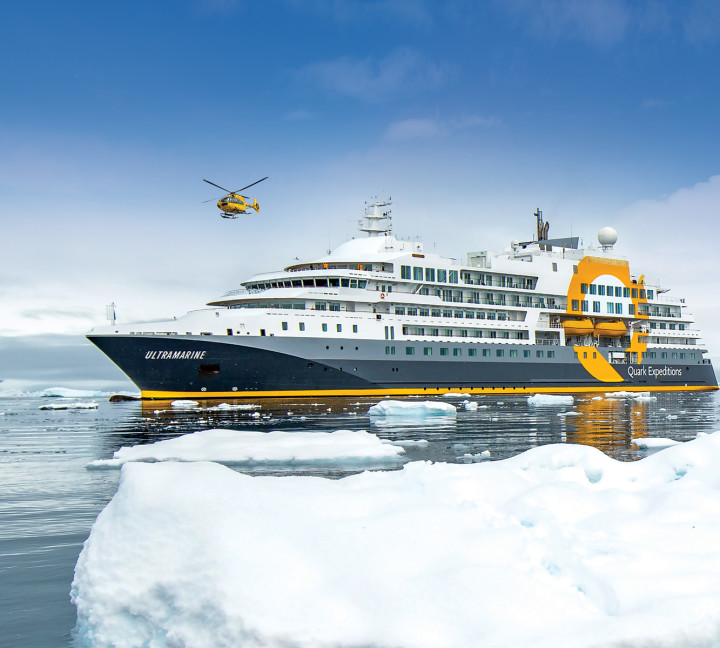 Antarctica by Helicopter: Crossing the Circle and the Peninsula