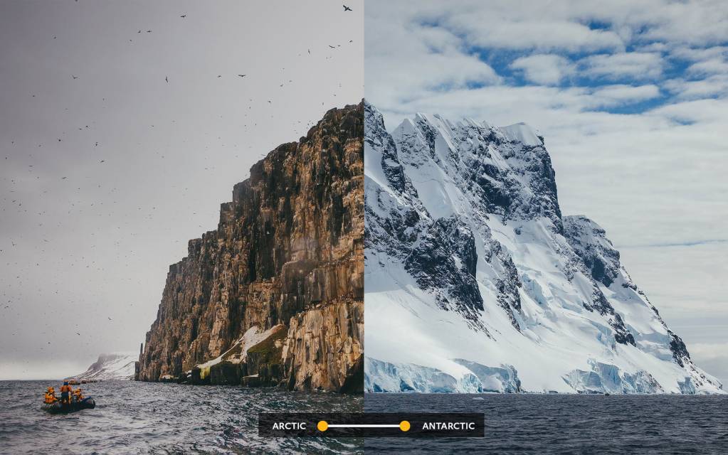 How to choose between the Arctic and Antarctic for your Polar Voyage