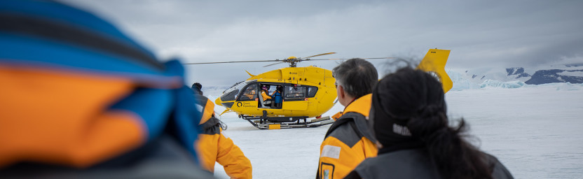 Exclusive Heli-Landing
