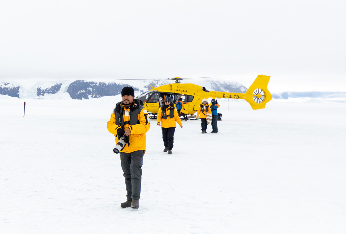 Exclusive Heli-Landing
