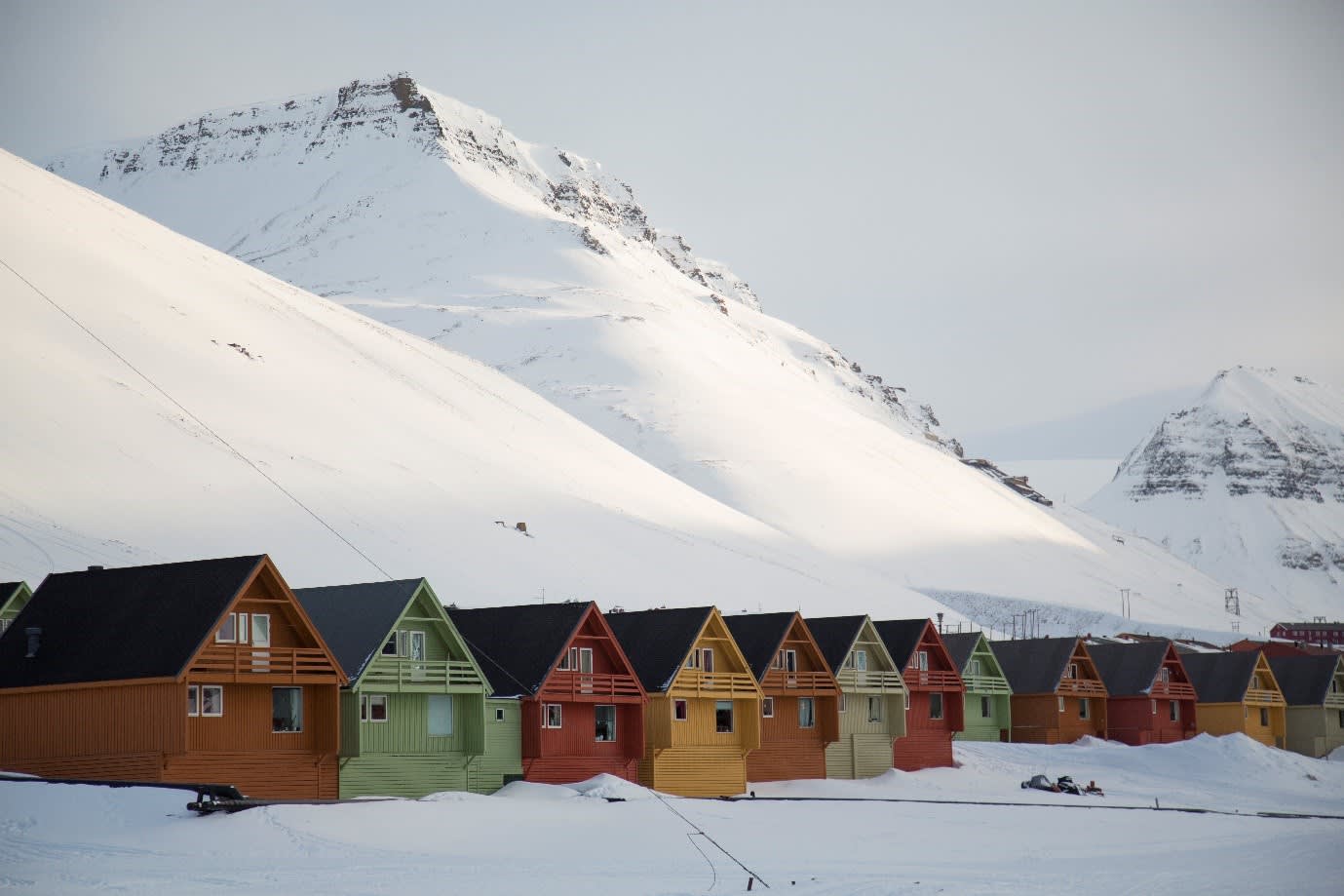 Longyearbyen, Svalbard. Photo by Acacia Johnson