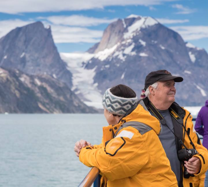 Southeast to West Greenland: Glaciers, Fjords and Viking History