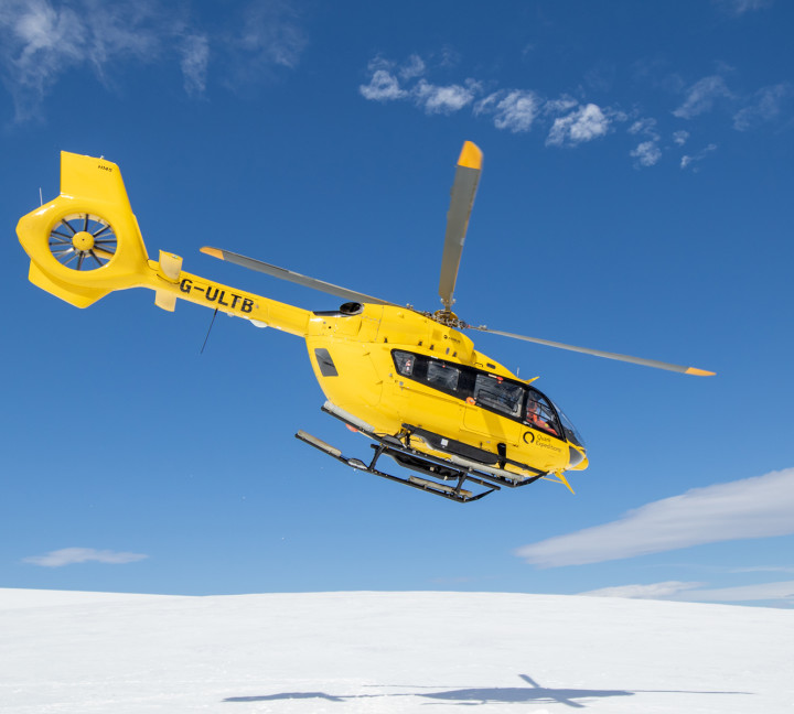 Helicopter Snow Hill