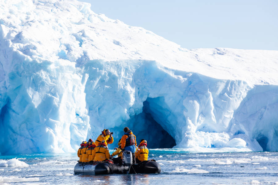Zodiac cruising