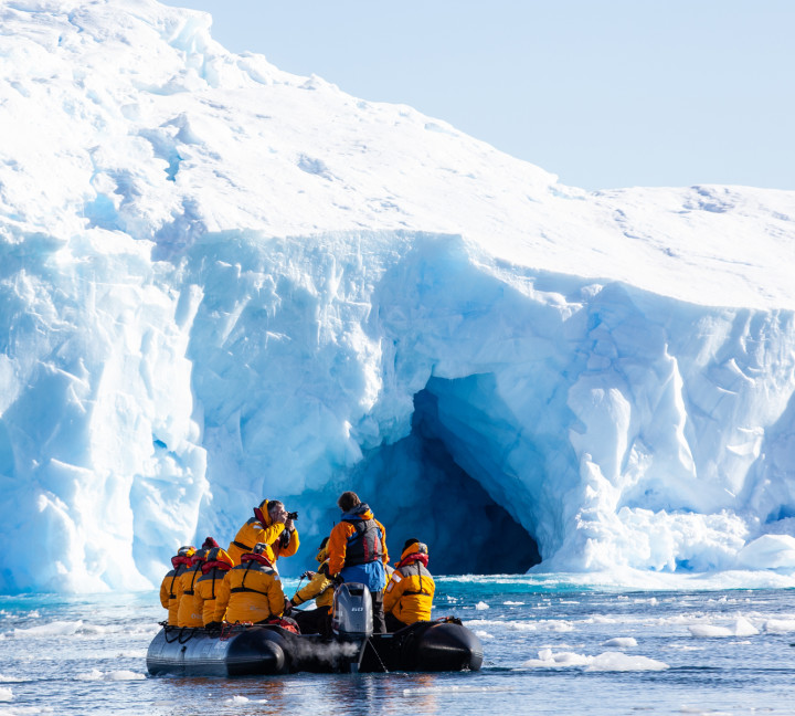 Zodiac cruising