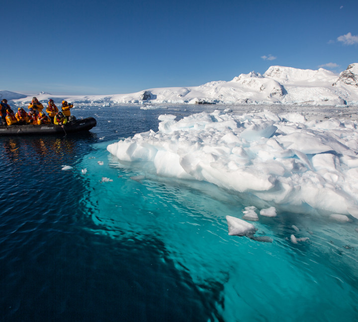 Zodiac cruising