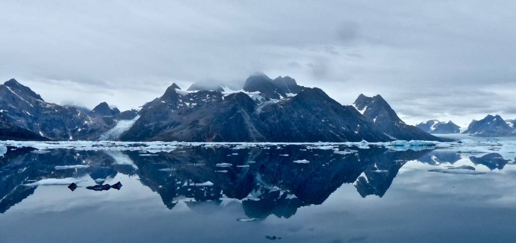Sehested Fjord - Greenland’s fjords are an incredible sight to see by small cruise ship and even more intimately, by Zodiac cruiser.