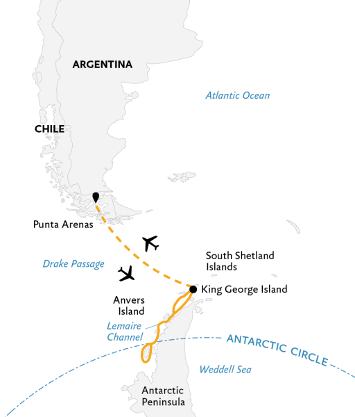 Antarctic Express: Crossing the Circle