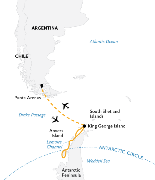 Antarctic Express: Crossing the Circle