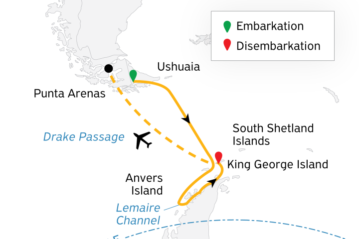Antarctic Express: Sail South, Fly North