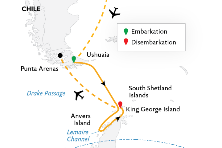 Antarctic Express: Sail South, Fly North
