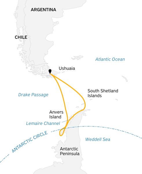 Antarctic Peninsula: Crossing the Circle