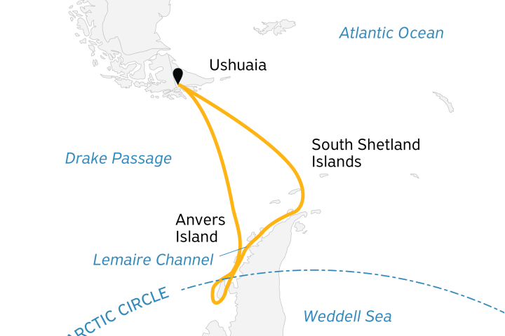 Antarctic Peninsula: Crossing the Circle
