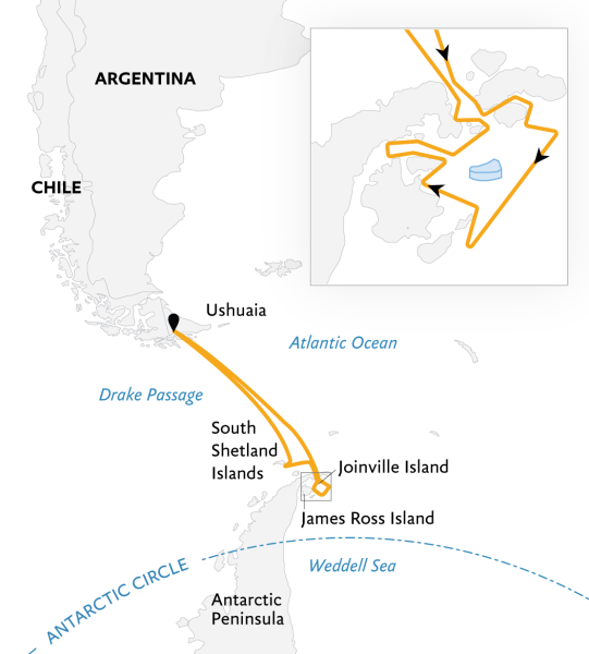 Antarctic Peninsula: A Rare Exploration of the Weddell Sea