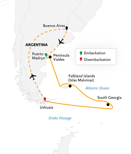 Falkland Islands and South Georgia: 20-Day Wildlife Adventure