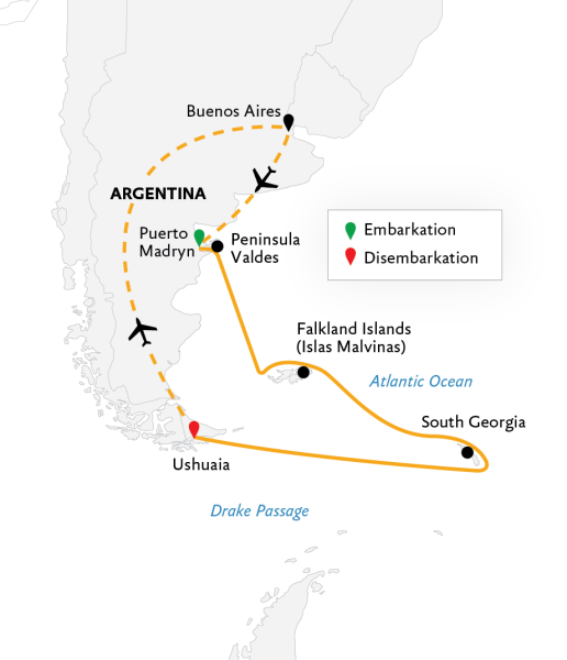 Falkland Islands and South Georgia: 20-Day Wildlife Adventure