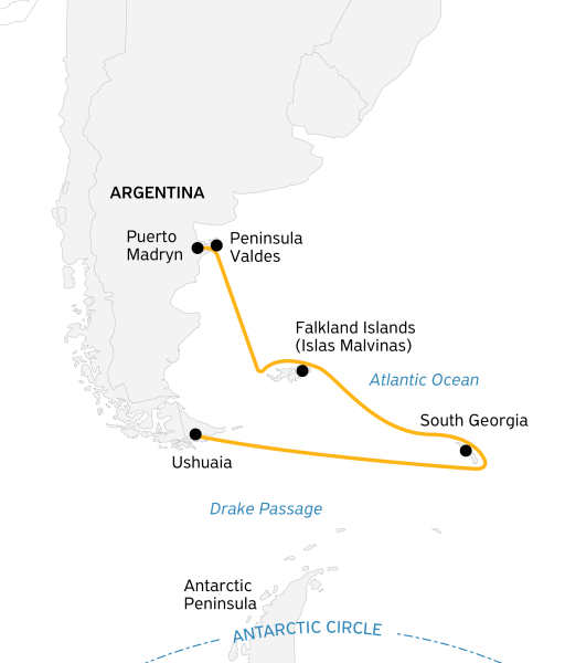 Falkland Islands and South Georgia: 20-Day Wildlife Adventure
