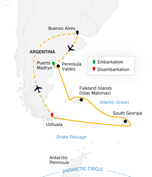 Falkland Islands and South Georgia: 20-Day Wildlife Adventure