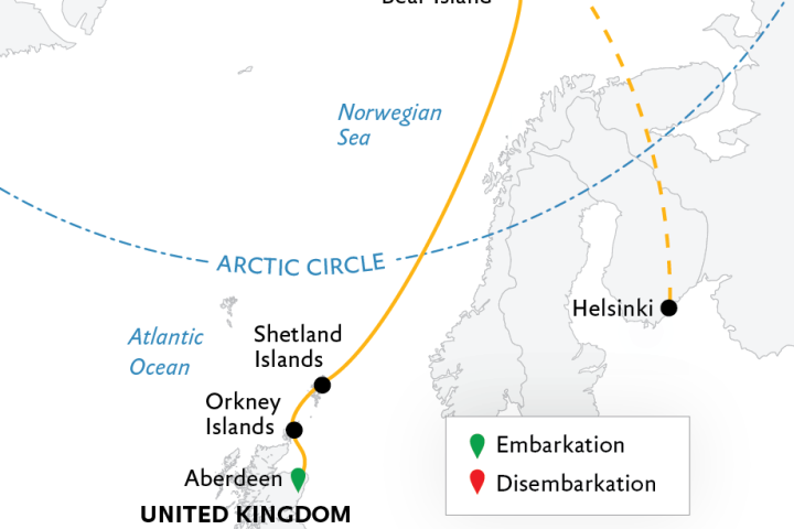 Scotland to Spitsbergen: Puffins, Sea Ice and Wildlife