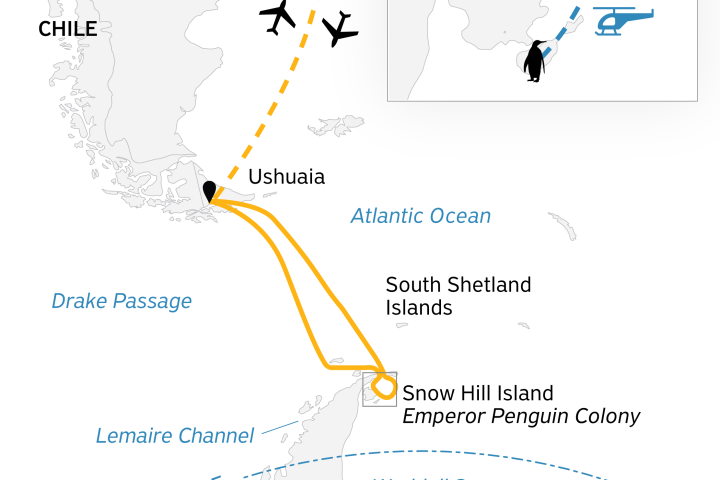Snow Hill to the Peninsula: Shackleton’s Emperors