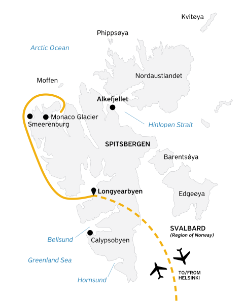 Spitsbergen Highlights: Wildlife Capital of the Arctic