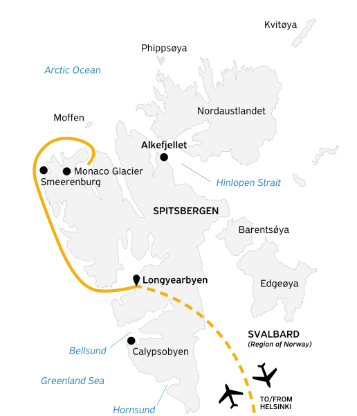 Spitsbergen Highlights: Wildlife Capital of the Arctic