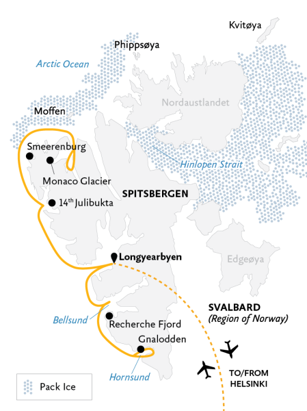 Svalbard in Spring: Sea Ice, Pristine Snow and Wildlife