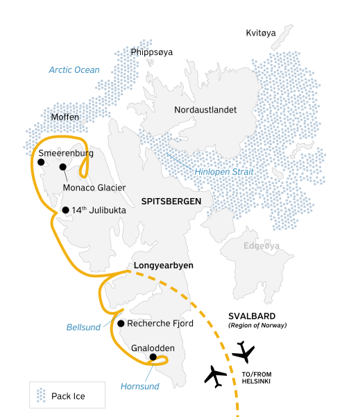 Svalbard in Spring: Sea Ice, Pristine Snow and Wildlife