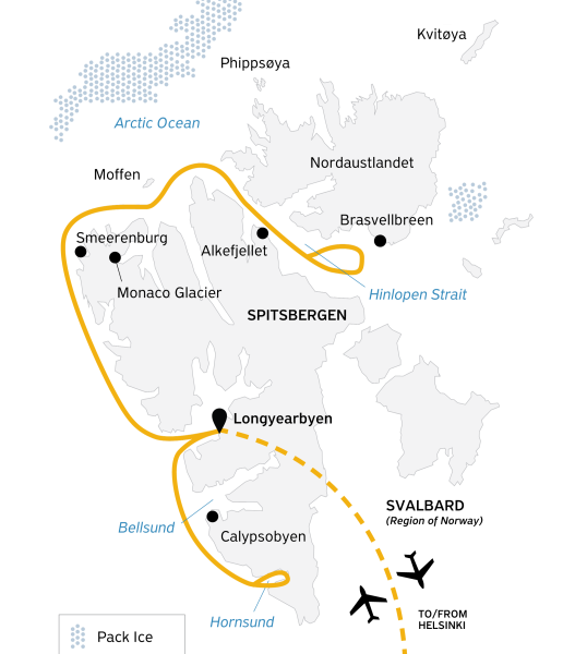 Svalbard in Summer: Tundra, Whales and the Midnight Sun