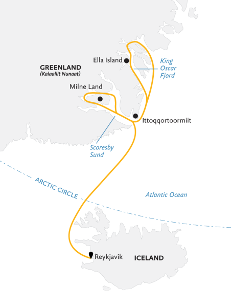 Under the Northern Lights: Exploring Iceland & East Greenland