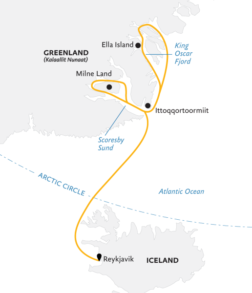 Under the Northern Lights: Exploring Iceland & East Greenland