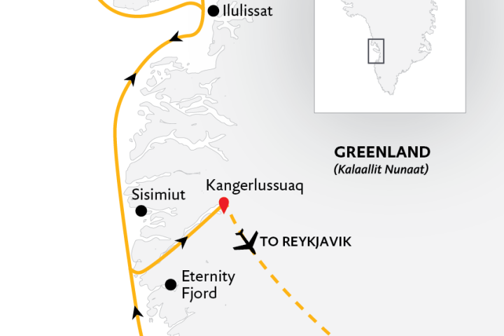West Greenland: Discovering Massive Icebergs and Inuit Communities, Northbound